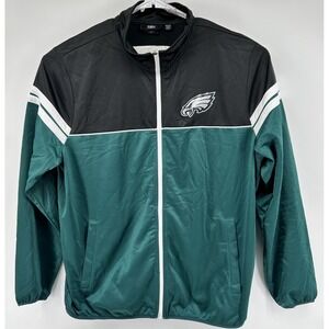 Philadelphia Eagles NFL Apparel Long Sleeve Full Zip Jacket Green Men's 2XL